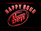 FREE Mountain Dew Happy Hour LED Sign - Red - TheLedHeroes