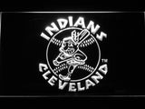 Cleveland Indians (15) LED Neon Sign Electrical - White - TheLedHeroes