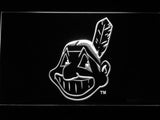 Cleveland Indians (16) LED Neon Sign USB - White - TheLedHeroes