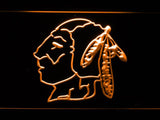 Cleveland Indians (18) LED Neon Sign USB - Orange - TheLedHeroes