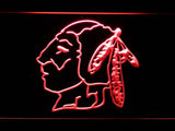 Cleveland Indians (18) LED Neon Sign Electrical - Red - TheLedHeroes