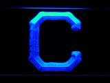 Cleveland Indians (20) LED Neon Sign Electrical - Blue - TheLedHeroes