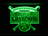 FREE Chicago White Sox 2005 AL Champions LED Sign - Green - TheLedHeroes