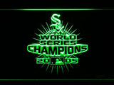 Chicago White Sox 2006 WS Champions LED Neon Sign USB - Green - TheLedHeroes