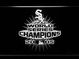 Chicago White Sox 2006 WS Champions LED Neon Sign USB - White - TheLedHeroes