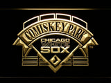 Chicago White Sox Comiskey Park LED Neon Sign USB - Yellow - TheLedHeroes