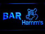 Hamm's Bar LED Neon Sign USB - Blue - TheLedHeroes