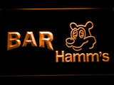 Hamm's Bar LED Neon Sign USB - Orange - TheLedHeroes