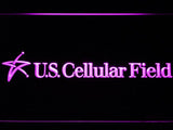Chicago White Sox US Cellular Field LED Neon Sign USB - Purple - TheLedHeroes