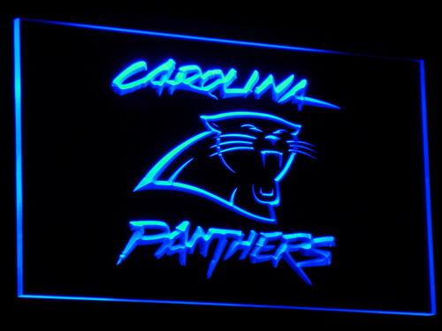 Carolina Panthers LED Neon Sign USB - Blue - TheLedHeroes