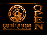 FREE Captain Morgan Spiced Rum Open LED Sign - Orange - TheLedHeroes