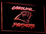 Carolina Panthers LED Neon Sign USB - Red - TheLedHeroes