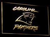 Carolina Panthers LED Sign - Yellow - TheLedHeroes