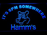 Hamm's It's 5pm Somewhere LED Neon Sign USB - Blue - TheLedHeroes