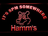 FREE Hamm's It's 5pm Somewhere LED Sign - Red - TheLedHeroes