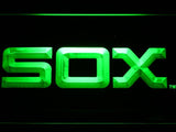 Chicago White Sox (6) LED Neon Sign USB - Green - TheLedHeroes