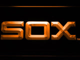 Chicago White Sox (6) LED Neon Sign USB - Orange - TheLedHeroes