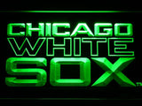 Chicago White Sox (7) LED Neon Sign USB - Green - TheLedHeroes