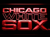 Chicago White Sox (7) LED Neon Sign USB - Red - TheLedHeroes