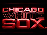 Chicago White Sox (7) LED Neon Sign Electrical - Red - TheLedHeroes
