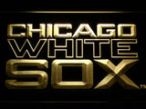 Chicago White Sox (7) LED Neon Sign USB - Yellow - TheLedHeroes