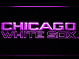 Chicago White Sox (8) LED Neon Sign Electrical - Purple - TheLedHeroes