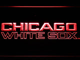 Chicago White Sox (8) LED Neon Sign USB - Red - TheLedHeroes