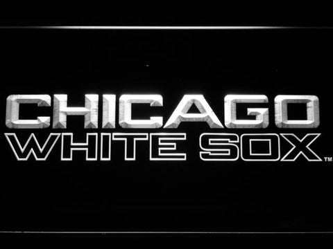 Chicago White Sox (8) LED Neon Sign Electrical - White - TheLedHeroes