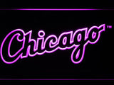 Chicago White Sox (9) LED Neon Sign Electrical - Purple - TheLedHeroes