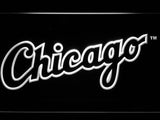 Chicago White Sox (9) LED Neon Sign USB - White - TheLedHeroes