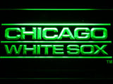 Chicago White Sox (10) LED Neon Sign USB - Green - TheLedHeroes