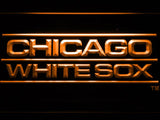 Chicago White Sox (10) LED Neon Sign USB - Orange - TheLedHeroes