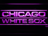 Chicago White Sox (10) LED Neon Sign Electrical - Purple - TheLedHeroes