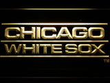 Chicago White Sox (10) LED Neon Sign USB - Yellow - TheLedHeroes