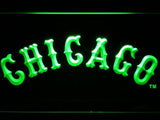 Chicago White Sox (11) LED Neon Sign USB - Green - TheLedHeroes