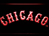 Chicago White Sox (11) LED Neon Sign USB - Red - TheLedHeroes