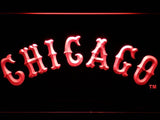 Chicago White Sox (11) LED Neon Sign Electrical - Red - TheLedHeroes