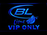 Bud Light Lime VIP Only LED Neon Sign Electrical - Blue - TheLedHeroes