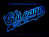 Chicago White Sox (12) LED Neon Sign USB - Blue - TheLedHeroes