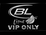 Bud Light Lime VIP Only LED Neon Sign USB - White - TheLedHeroes