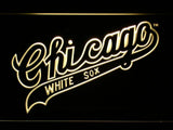 Chicago White Sox (12) LED Neon Sign Electrical - Yellow - TheLedHeroes