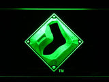 Chicago White Sox (13) LED Neon Sign Electrical - Green - TheLedHeroes