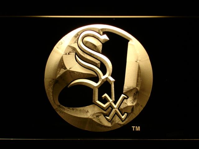 Chicago White Sox (14) LED Neon Sign Electrical - White - TheLedHeroes