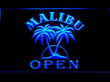 Malibu Open LED Neon Sign USB - Blue - TheLedHeroes