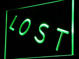LOST LED Neon Sign USB - Green - TheLedHeroes