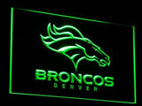 Denver Broncos LED Neon Sign USB - Green - TheLedHeroes