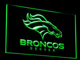 FREE Denver Broncos LED Sign - Green - TheLedHeroes