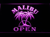 Malibu Open LED Neon Sign USB - Purple - TheLedHeroes