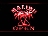 Malibu Open LED Neon Sign Electrical - Red - TheLedHeroes