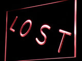 LOST LED Neon Sign USB - Red - TheLedHeroes